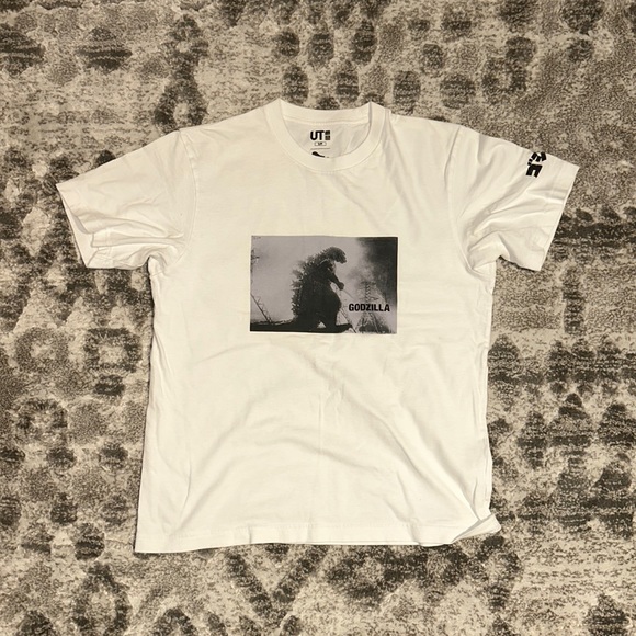 Uniqlo Other - White Godzilla Edition Shirt - White